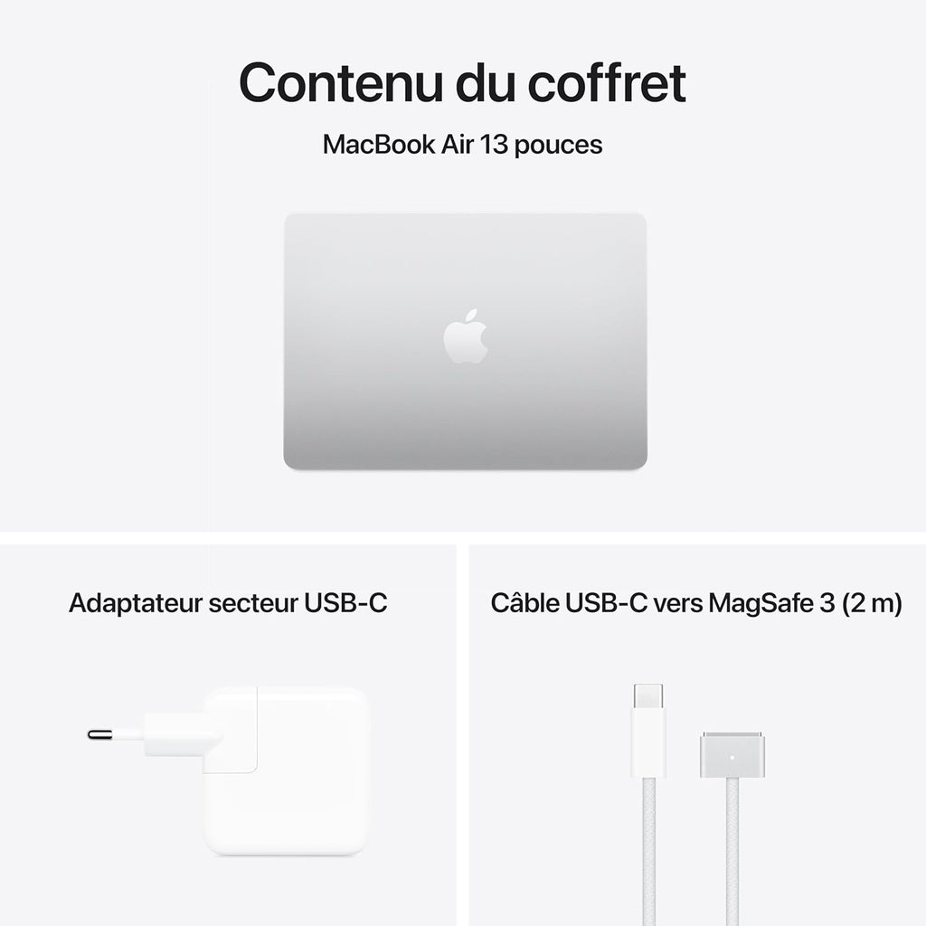Apple MacBook Air 13 Pouces Ordinateur Portable avec Puce M4